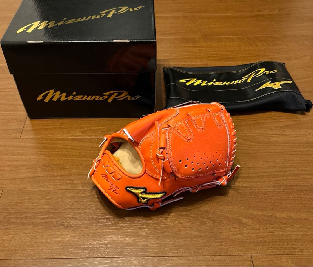 【新品未使用】Mizuno Pro 投手 グローブ 1AJGH27201 Mizuno Pro ミズノプロ 投手用 ヨコ型 サイズ11 BSSショップ限定 大人