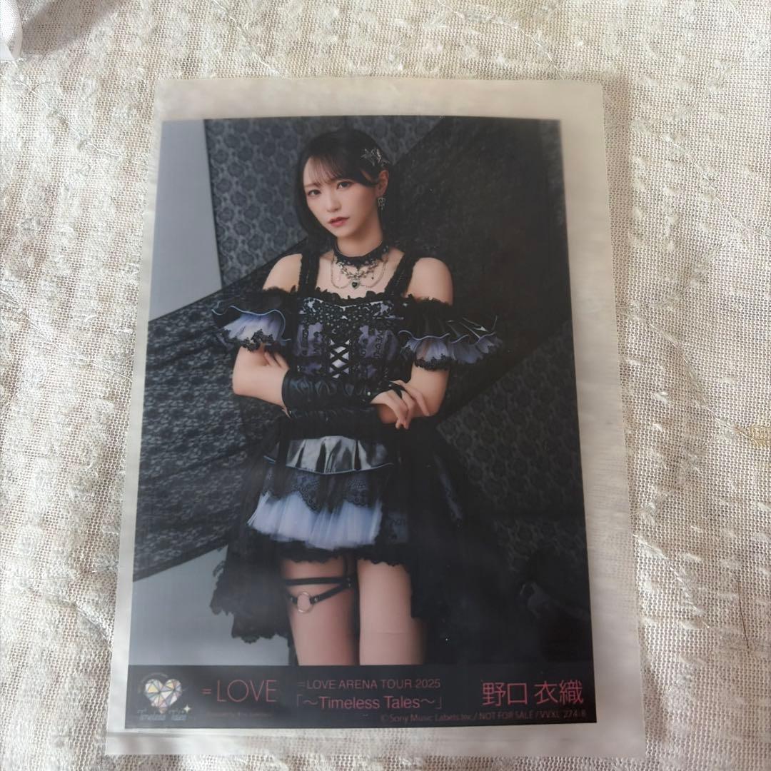 野口衣織 イコラブ アリーナツアー2025 封入 B 黒衣装 - メルカリ