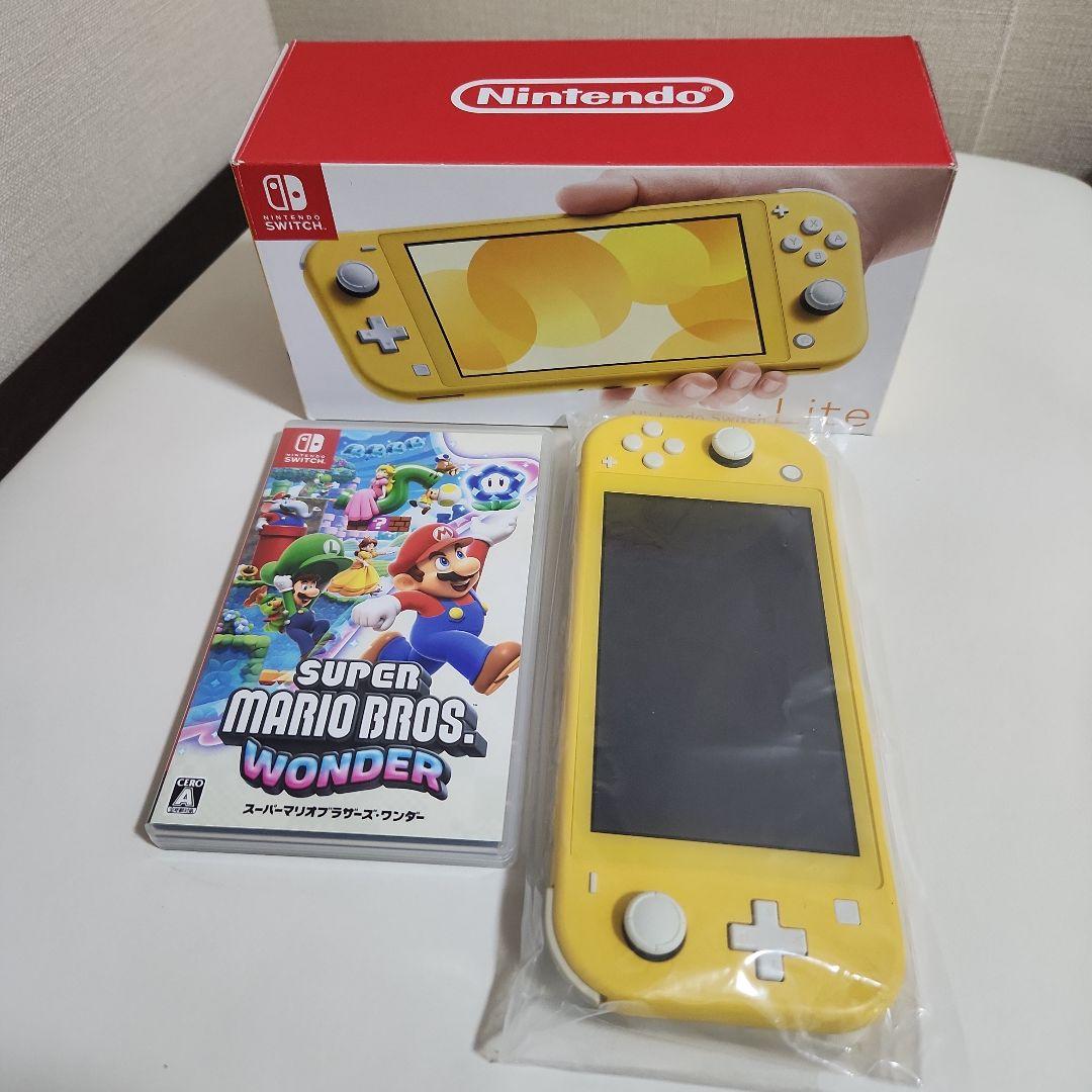 Nintendo Switch Lite + ソフト Nintendo Switch Lite ブルー 新品未使用 本体 任天堂スイッチ HDH-S