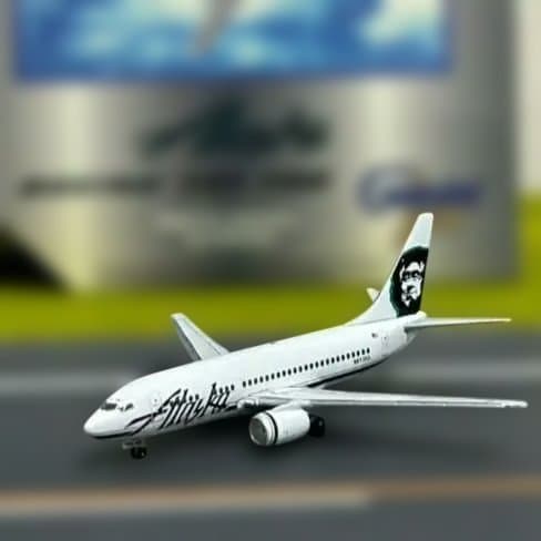 ◇アラスカ航空 B737-700 限定版 Gemini 黒おじさん - メルカリ