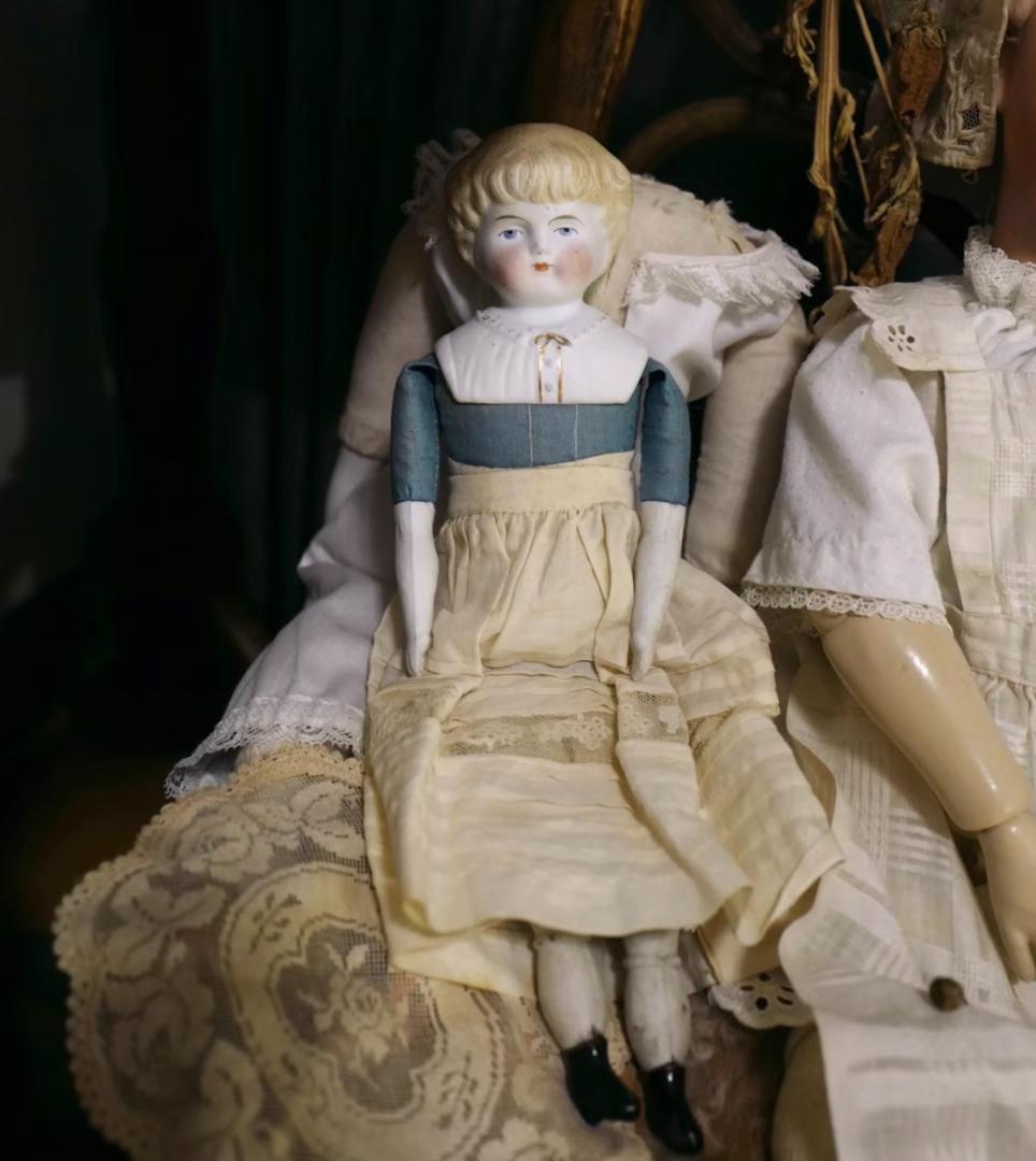 ドイツ　アンティーク　ビスクドール ドイツ製 アンティーク ビスクドール CM Bergmann 1916年 | 古美術ささき