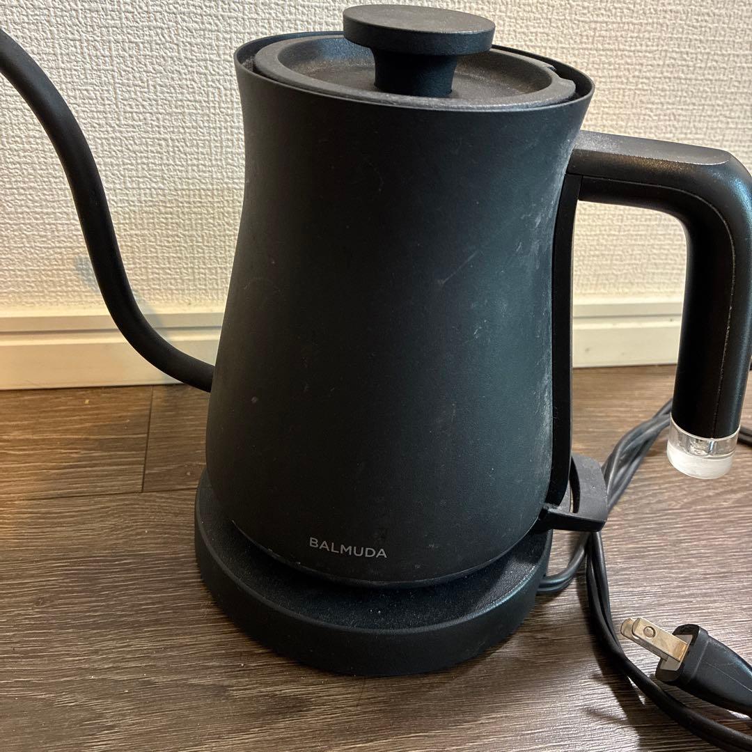 BALMUDA 電気ケトル ブラック ジャンク - メルカリ