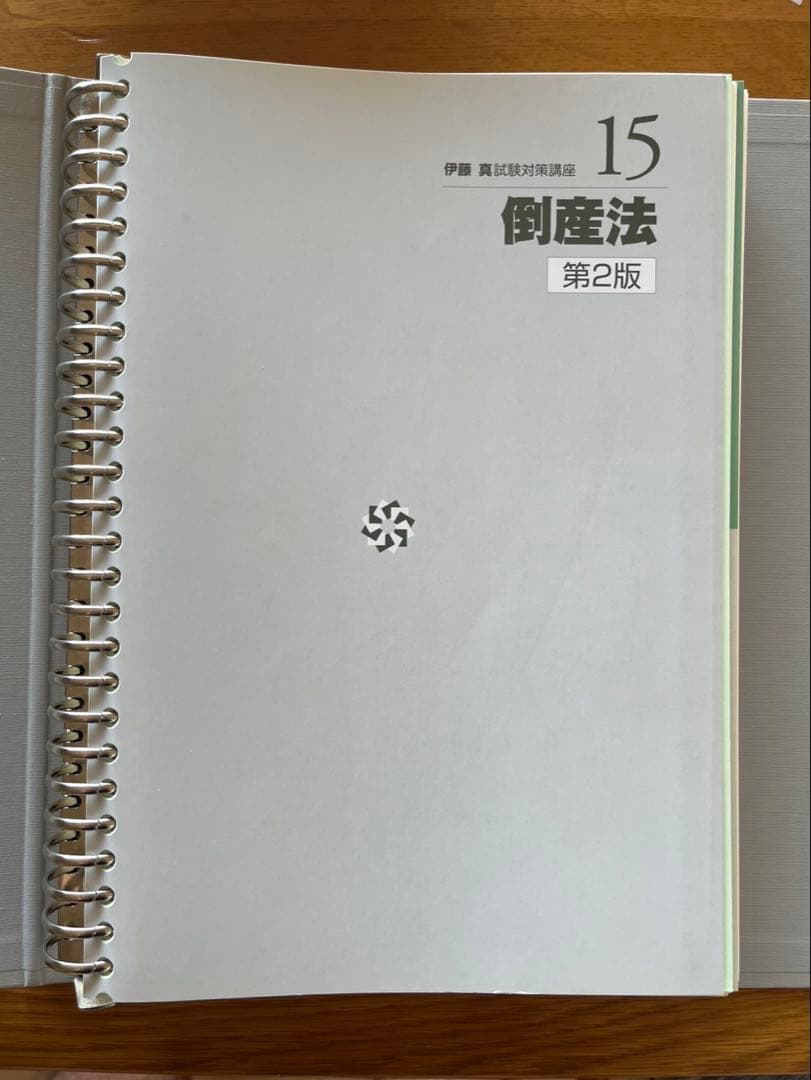 倒産法 伊藤塾　呉講師　裁断済み 貴重】伊藤塾呉クラス 倒産法 司法試験過去問40問【指示どおりマーク