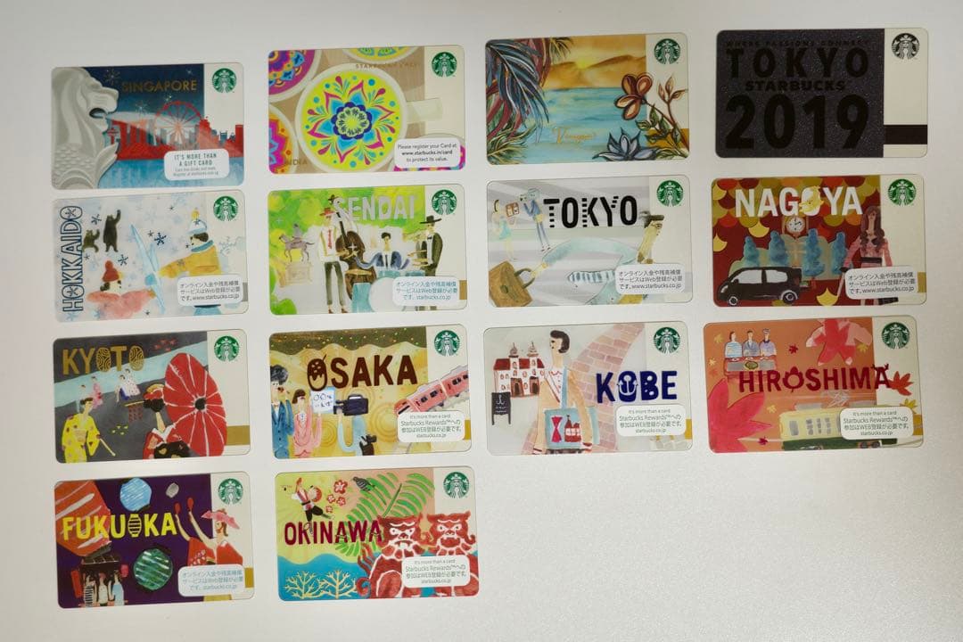 スターバックス スタバカード 海外限定 地域限定 都道府県限定 - メルカリ