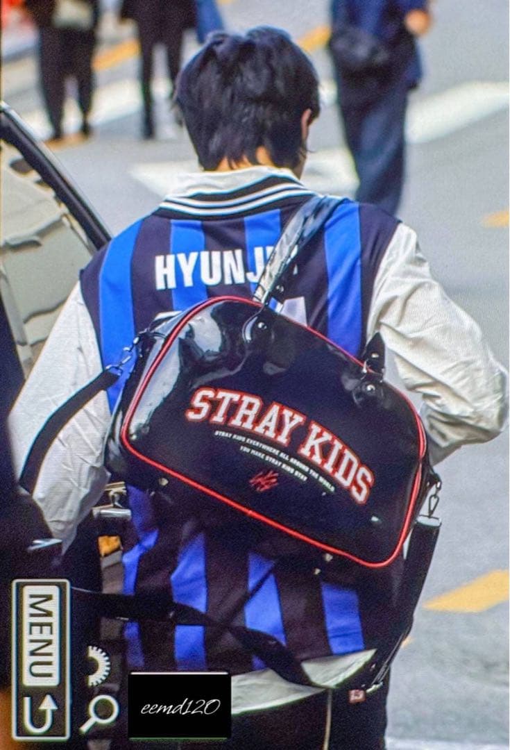 Stray Kids スキズ dominATE ボストンバッグ エナメルバッグ - メルカリ