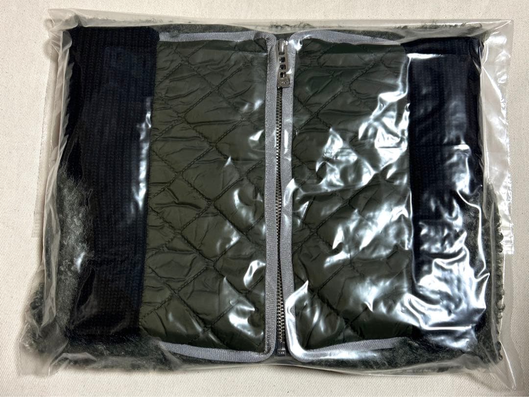 UN3D. FABRIC MIX MITTENS , NECK WARMAR - メルカリ