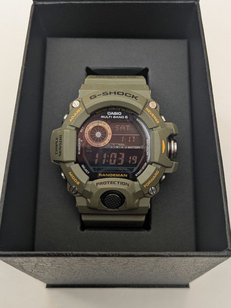 G-SHOCK　レンジマン　 GW-9400J-3JF　電波ソーラー CASIO（カシオ） G-SHOCK レンジマン GW-9400J-3JF 電波ソーラー