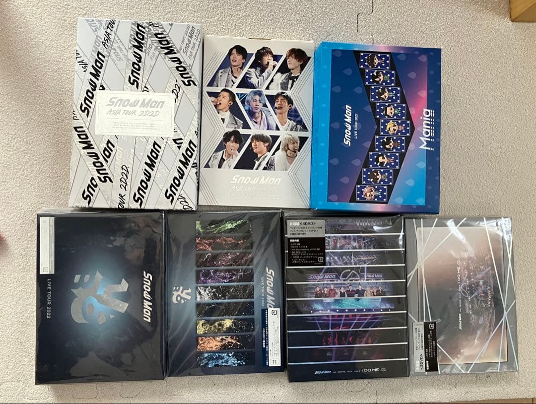 Man LIVE DVD まとめ売り スノーマン ライブ Amazon.co.jp: Snow Man LIVE TOUR 2021 Mania(DVD4枚組)(初回盤