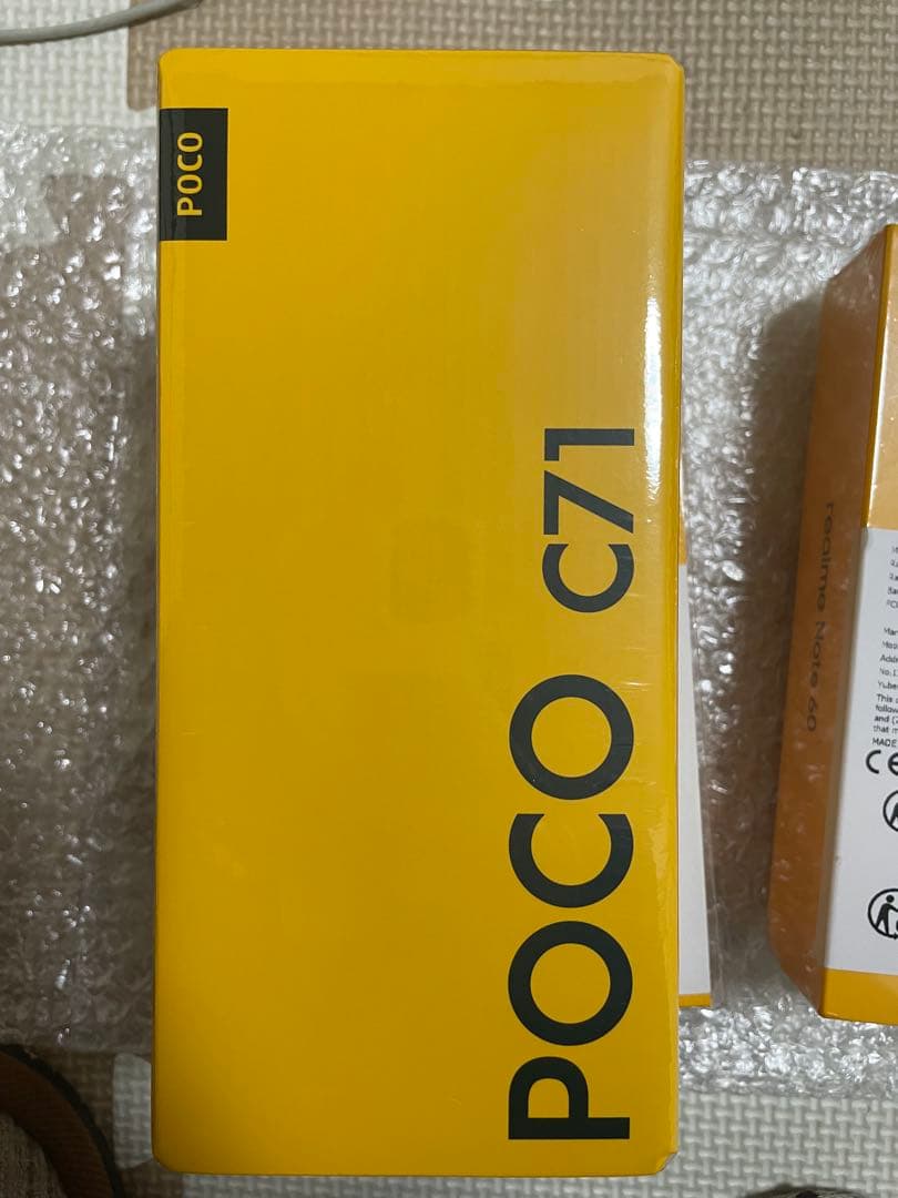 スマートフォン本体 POCO C71 -note 60-note70t- realme14x