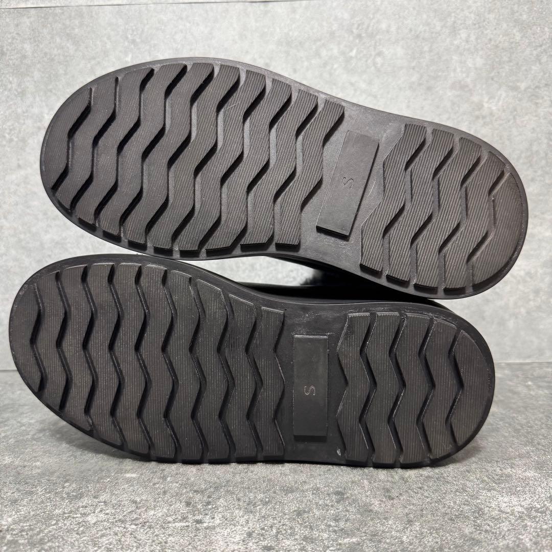 LANVIN on Blue サイドゴア ブーツ ニット ボア S 22.0cm