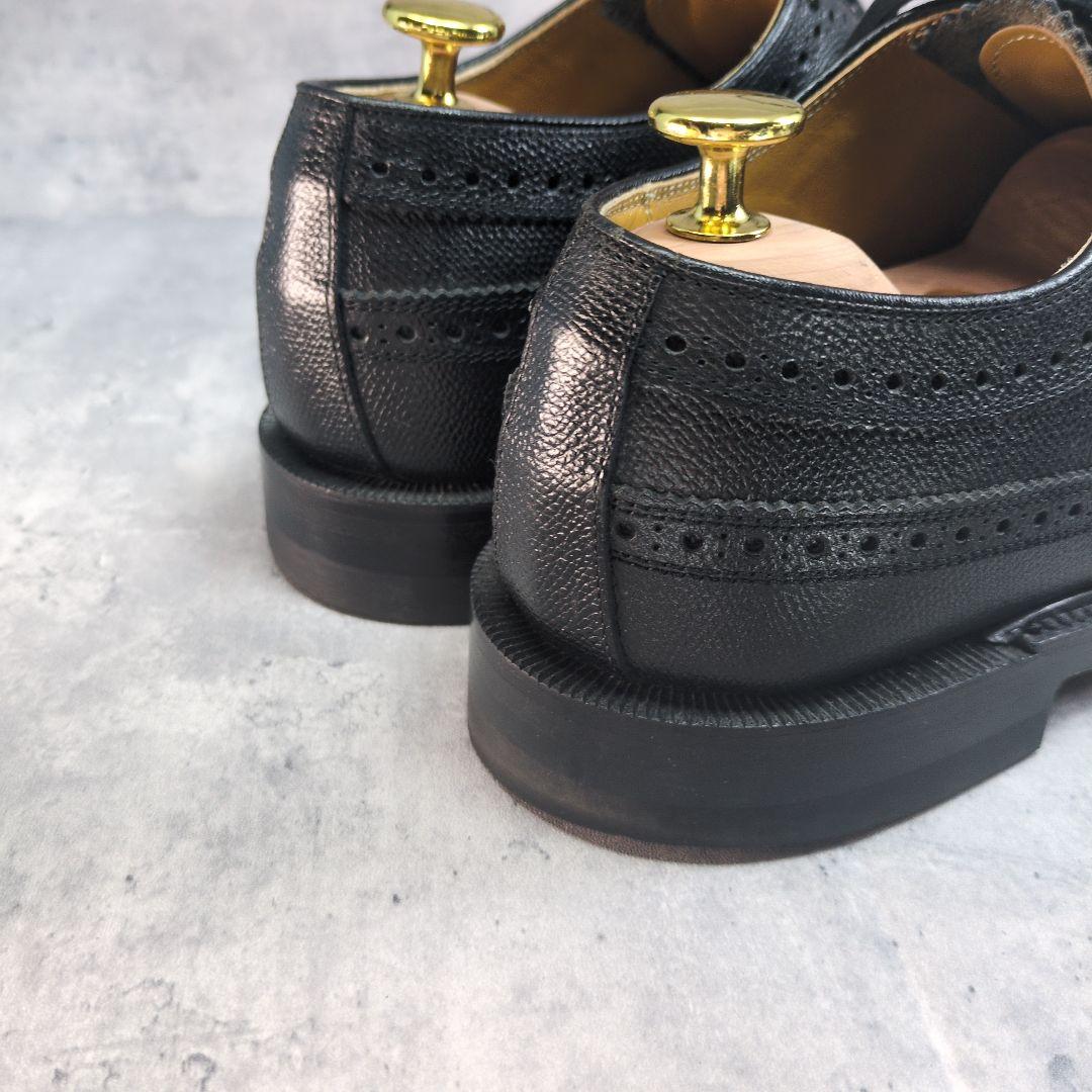 REGAL リーガルインペリアルグレード】革靴 黒 ウイングチップ 2235