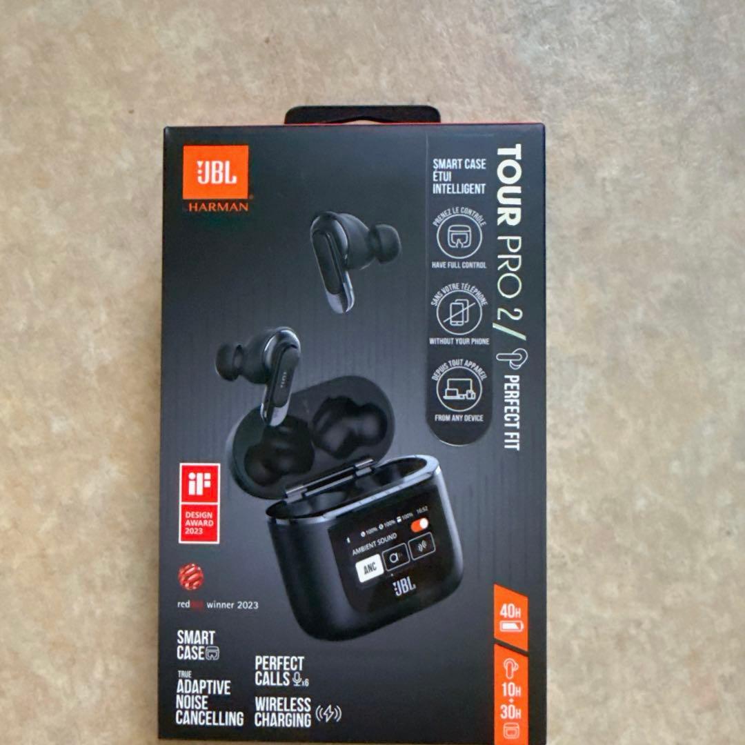 JBL TOUR PRO 2 ワイヤレスイヤホンハイブリッドノイズキャンセリング JBL Tour Pro 2 | ハイブリッドノイズキャンセリング完全ワイヤレス
