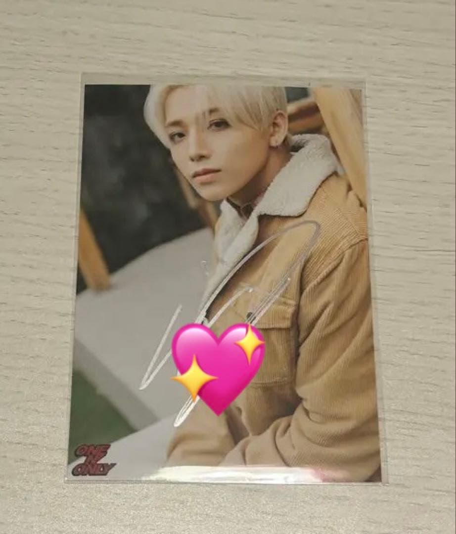 ONE N' ONLY HAYATO 生写真 サイン入り - メルカリ