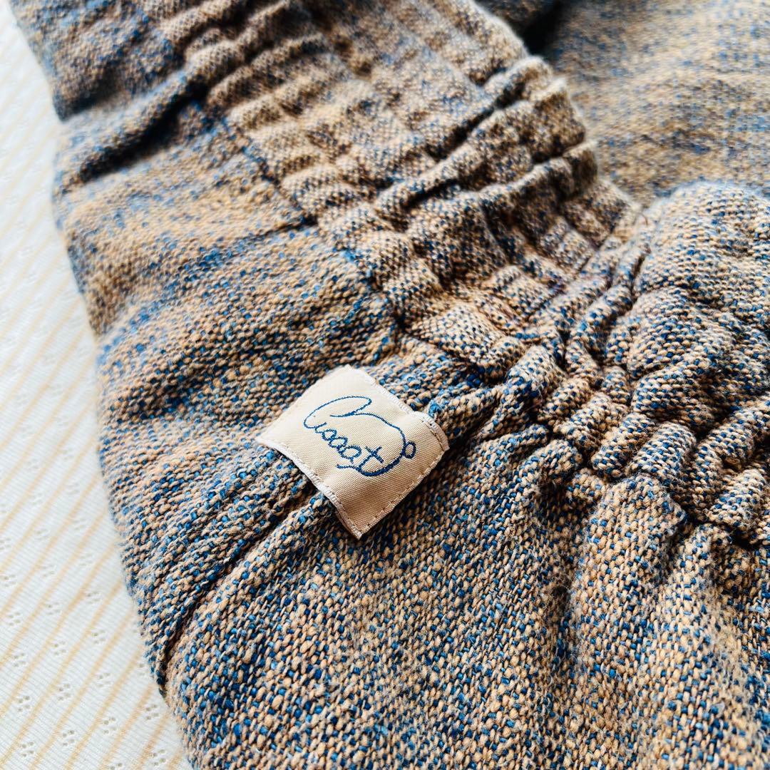 うさと usaato ピエロ パンツ 藍染 草木染 size4