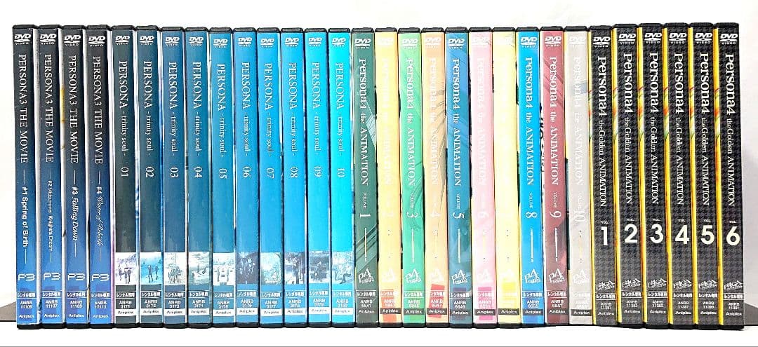 ペルソナ（persona3/4）【DVD】 シリーズ 全30巻セット Amazon.co.jp: 劇場版ペルソナ3 #4 Winter of Rebirth [Blu-ray