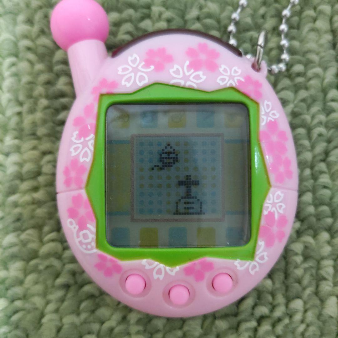 美品 超じんせーエンジョイ！たまごっちプラス さくら エンたま ピンク