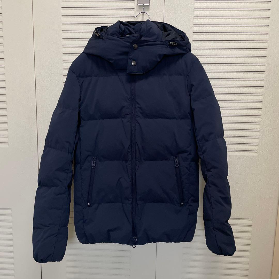 ROSSO フード付きダウンジャケット 新品*De Rosso* Filling90% ダウンジャケット ワイン 赤 デロッソ 防寒