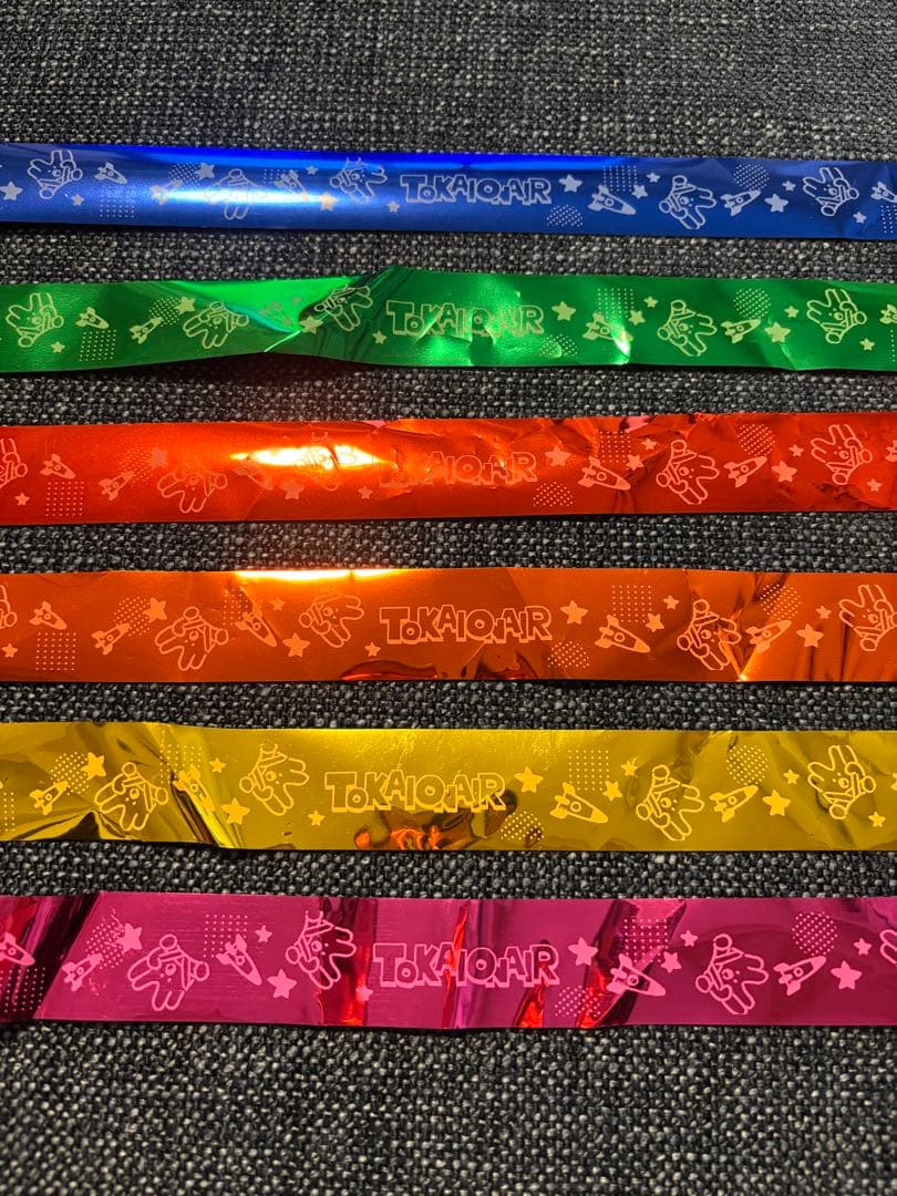 東海オンエア 有明アリーナ 銀テープ 6色 - メルカリ