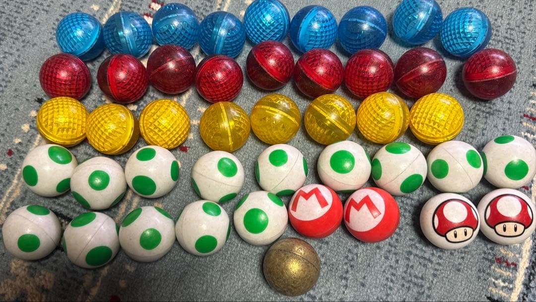 メダルゲーム マリオのコロコロキャッチャー ボールセット - メルカリ