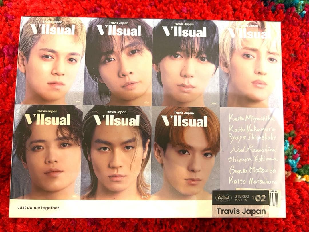 Travis Japan FC限定　VIIsual Travis Japan 12/4リリースの2ndアルバム「VIIsual」の FC限定盤
