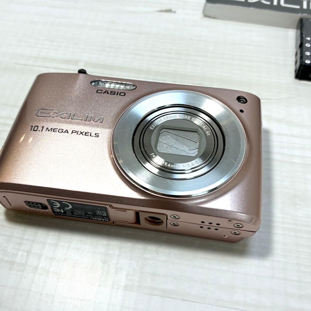 CASIO EXILIM EX-Z300 ピンク コンデジ 充電器 SDカード付 - メルカリ