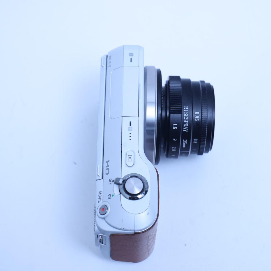 SONY NEX-3 ボディ レンズ+単焦点レンズ バッテリー充電器SDカード付