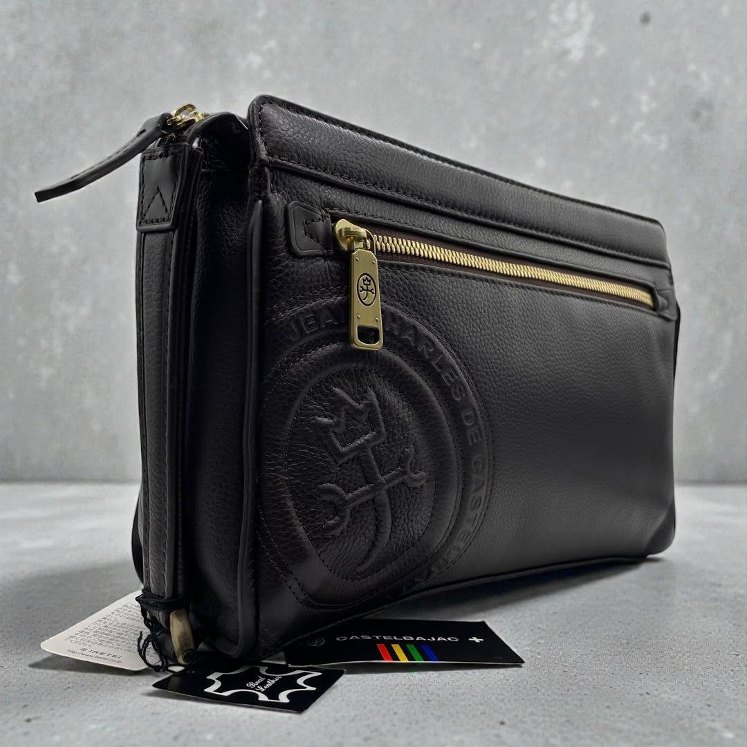 【未使用】カステルバジャック CASTELBAJAC セカンドバッグ ロンド CASTELBAJAC（カステルバジャック） セカンドバッグ メンズ