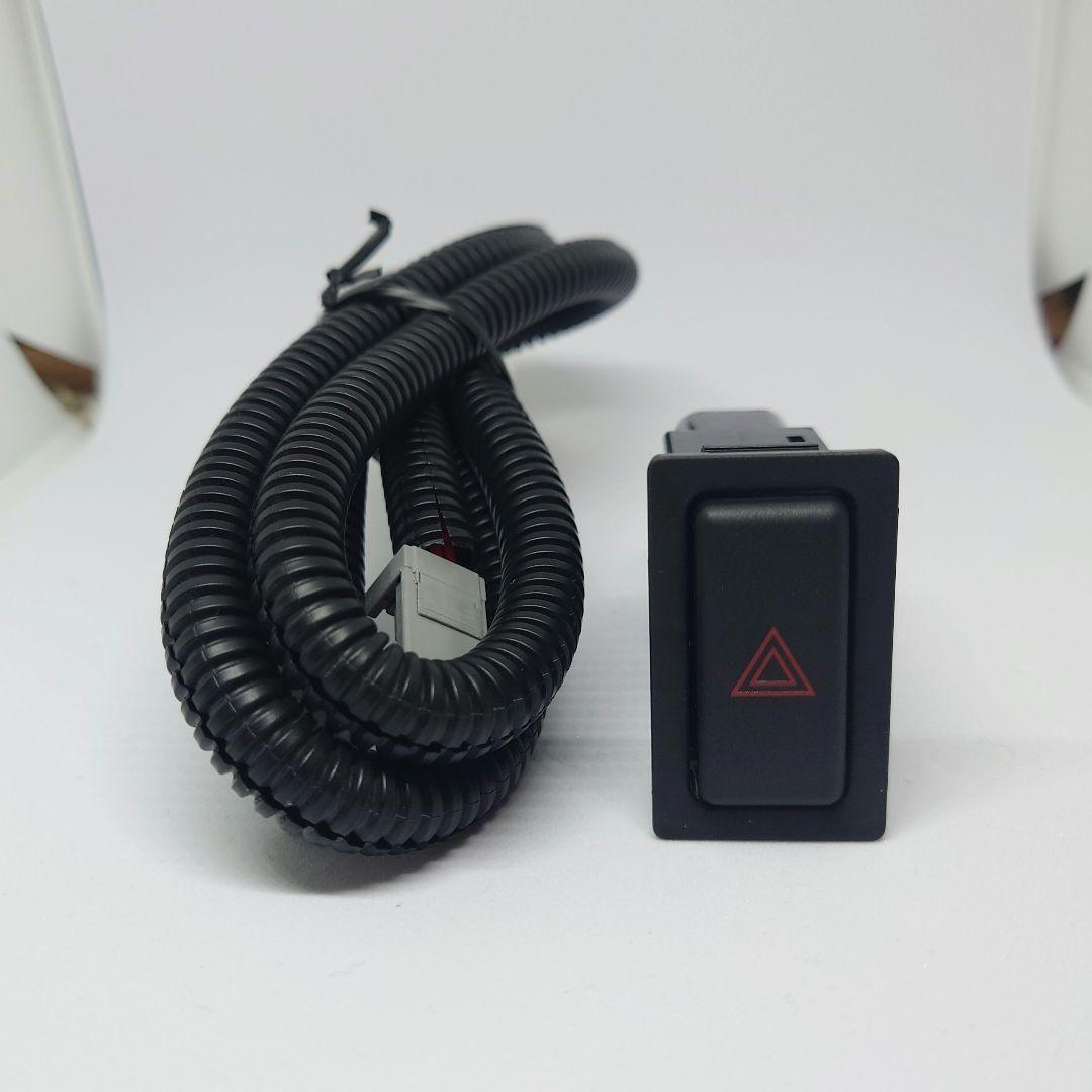 再再販 GDJ76W ランドクルーザー70 ハザードスイッチ 増設キット 黒