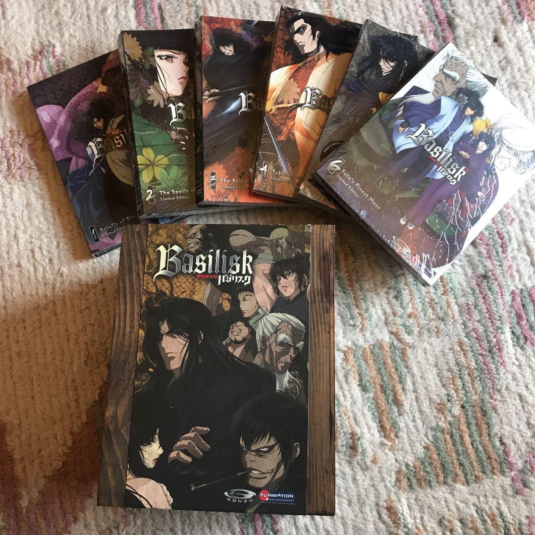 バジリスクのDVDBOXセットです。整理の為出品します。