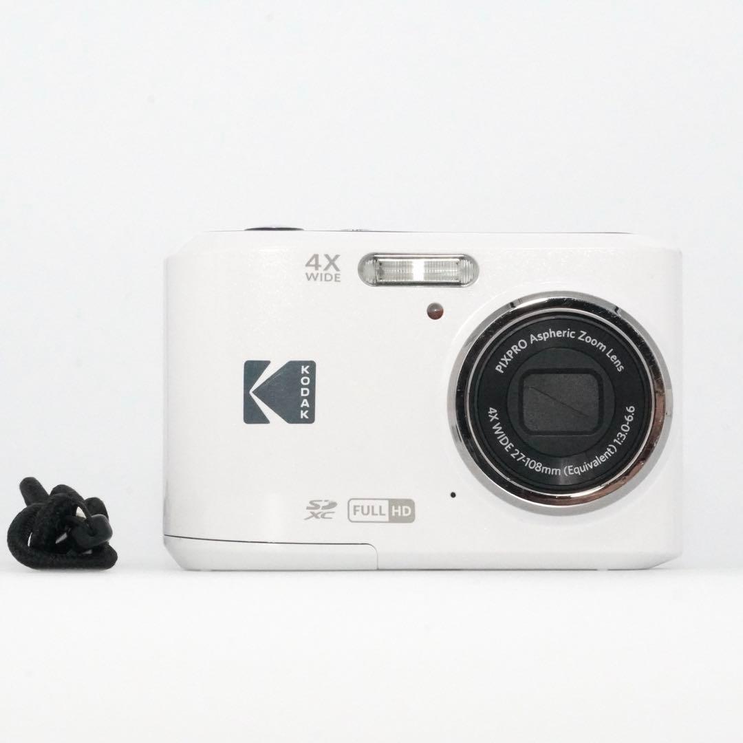レア KODAK PIXPRO FZ45 ホワイト デジタルカメラ Amazon.com : KODAK Pixpro FZ45 Digital Camera Bundle, Includes