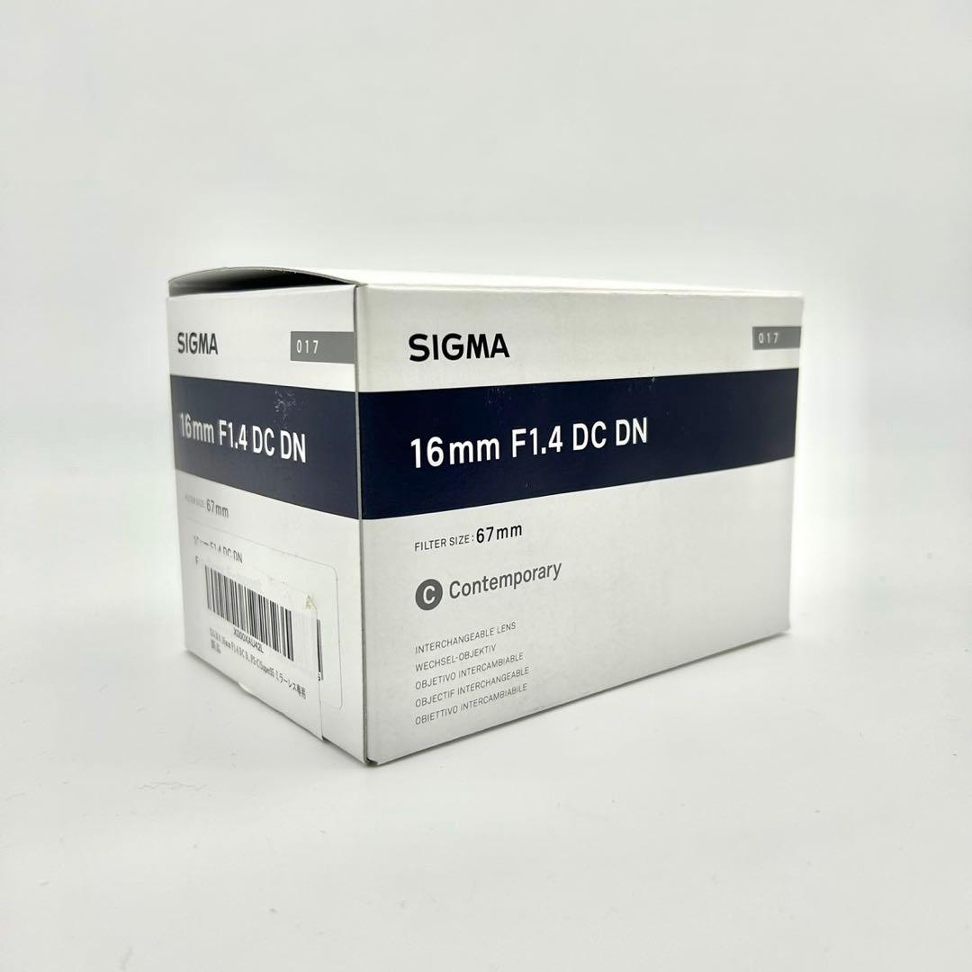 SIGMA 16mm F1.4 DC DN レンズ Amazon.com : 16mm F1.4 DC DN for RF Mount : Electronics