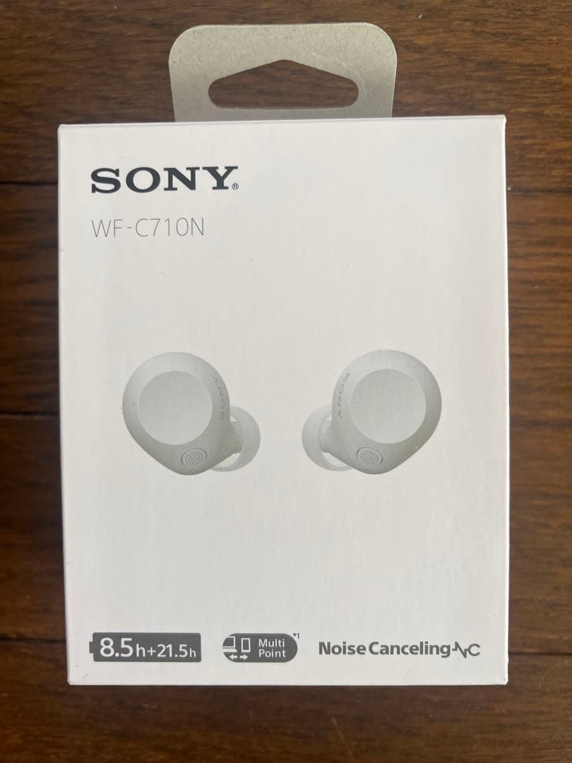 SONY WF-C710N ワイヤレスイヤホン ホワイト - メルカリ