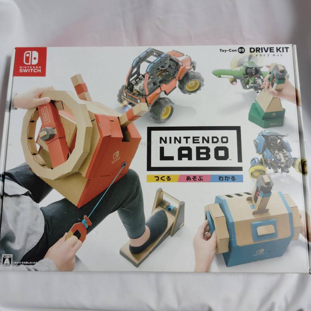 新品未使用 Nintendo Labo Toy-Con 03 ドライブキット Amazon.com: Nintendo Labo Toy-Con 03: Vehicle Kit - Switch : Video