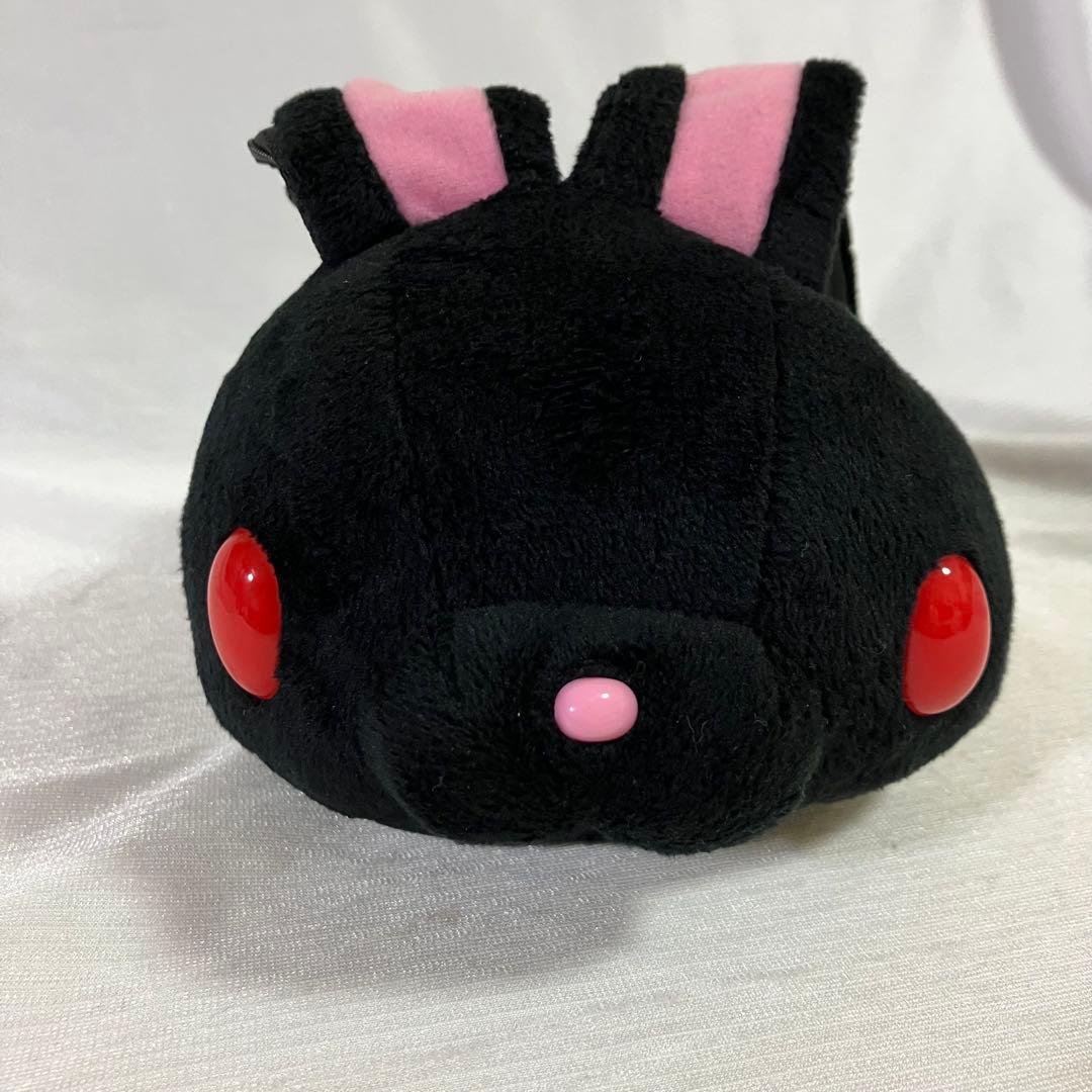 チャックスGP 汎用うさぎ デュアルペンポーチ タグ付き 黒 グルーミー