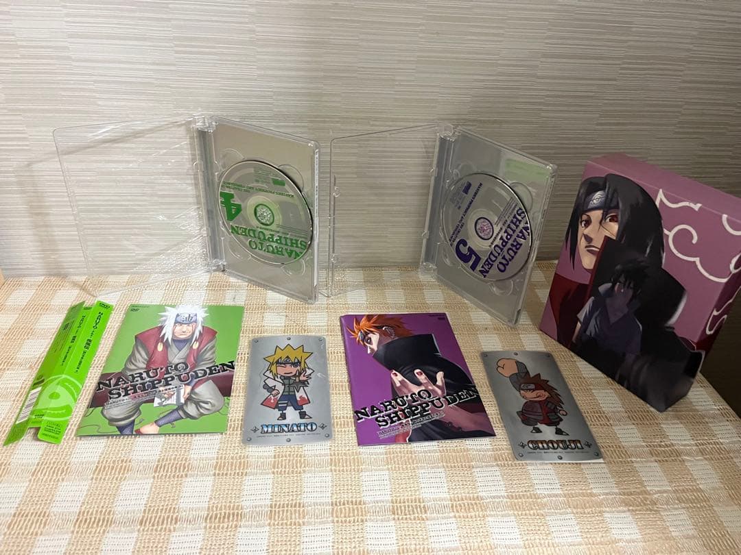 NARUTO -ナルト- 疾風伝 師の予言と復讐の章 全7巻セット DVD