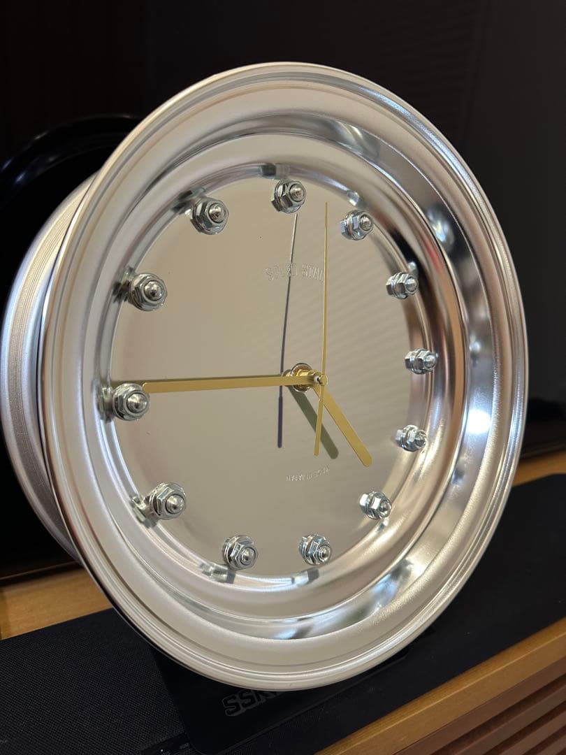 SSR MK-I テーブルクロック 10インチ 日本製 マーク1 時計 SSR MK-1 人気のホイールが置時計に⏰/ ⁡ 皆さんこんにちは