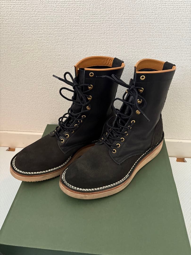 本日限定　値下げ不可　WESTRIDEウエストライドレースアップブーツ ウエストライド/WESTRIDE ブーツ ALL WEATHER ENGINEER BOOTS 2021 BLK