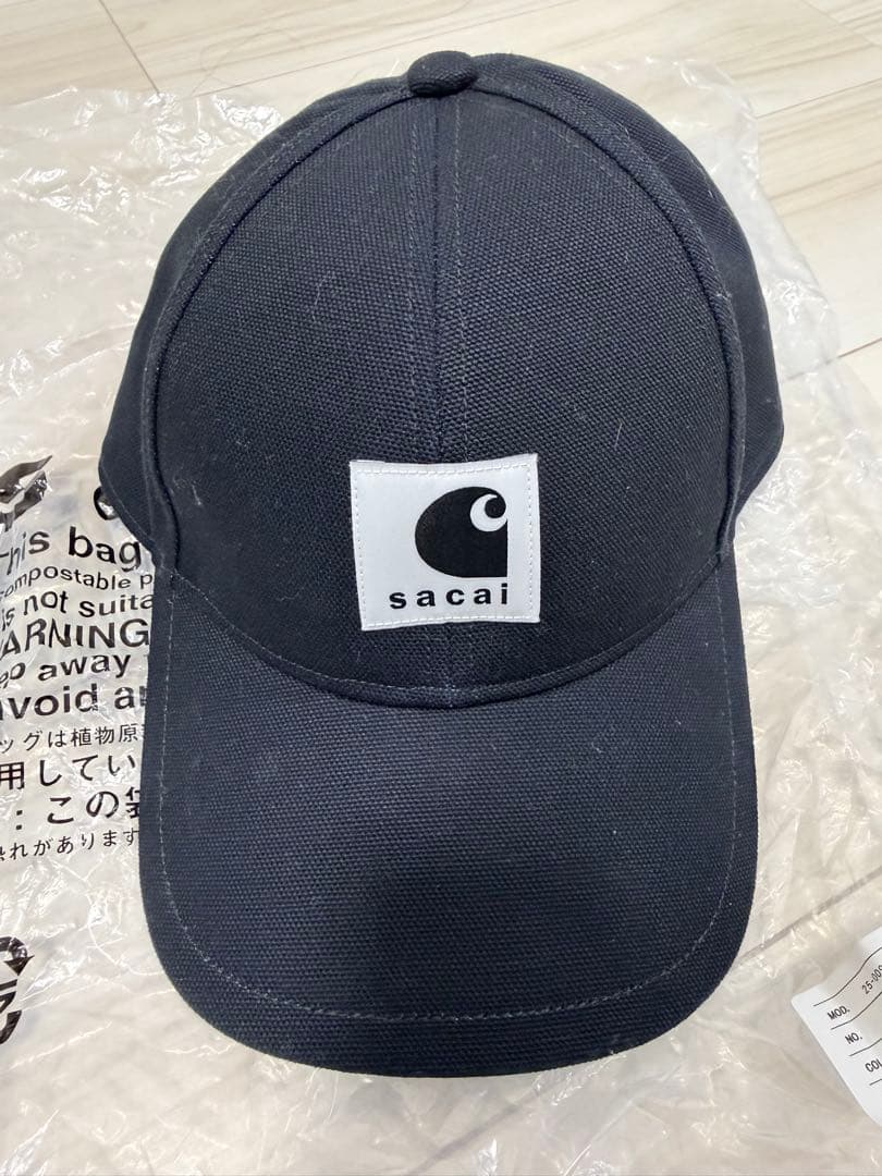 25aw sacai Carhartt WIP Duck Cap 黒 ブラック - メルカリ