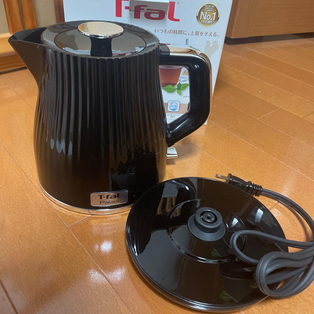 新品 未使用】T-fal ティファール パレ ブラック 黒 ケトル 1.0ℓ新品