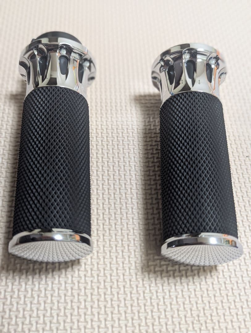 OGF アレンネス ハーレー グリップ　スポーツスター　XL1200 アレンネス ダイアモンドグリップセット(電子制御スロットル用