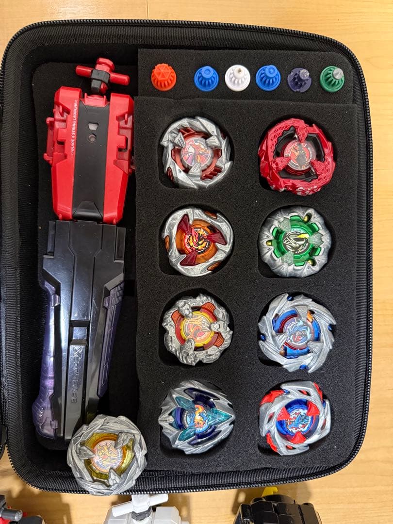 BEYBLADE X ベイブレードX まとめ売りギアケース付きgear case - メルカリ