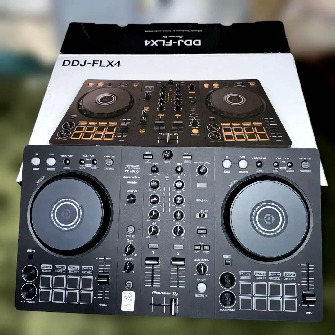 DDJ-FLX4 DJコントローラー 『値下げ可能』 DDJ-FLX4 - マルチアプリ対応2ch DJコントローラー (Black)