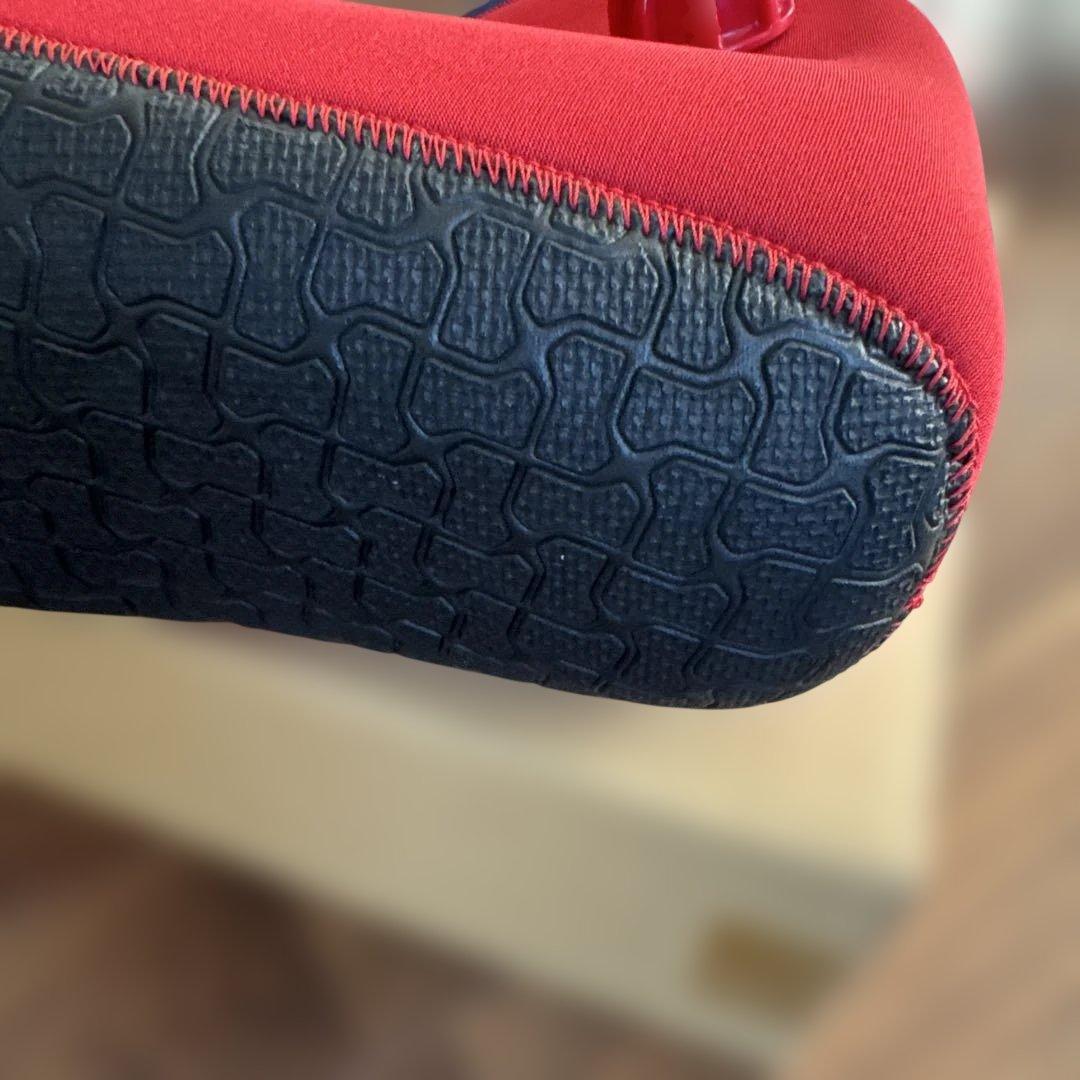 美品 クロッツ 足用やわらか湯たんぽ レッドSサイズ ロング 底付き KLOTZ