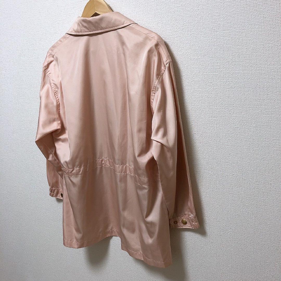 バーバリー ブルゾンコート 金ボタン ピンク ノバチェック - メルカリ