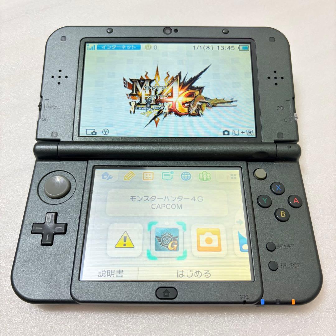 ジャンク Newニンテンドー3DS LL モンスターハンター4Gスペシャル