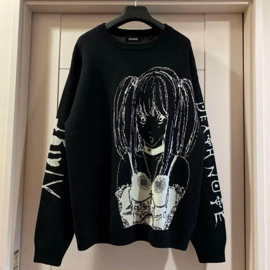 XLARGE×DEATHNOTE ミサミサ ニット 弥海砂
