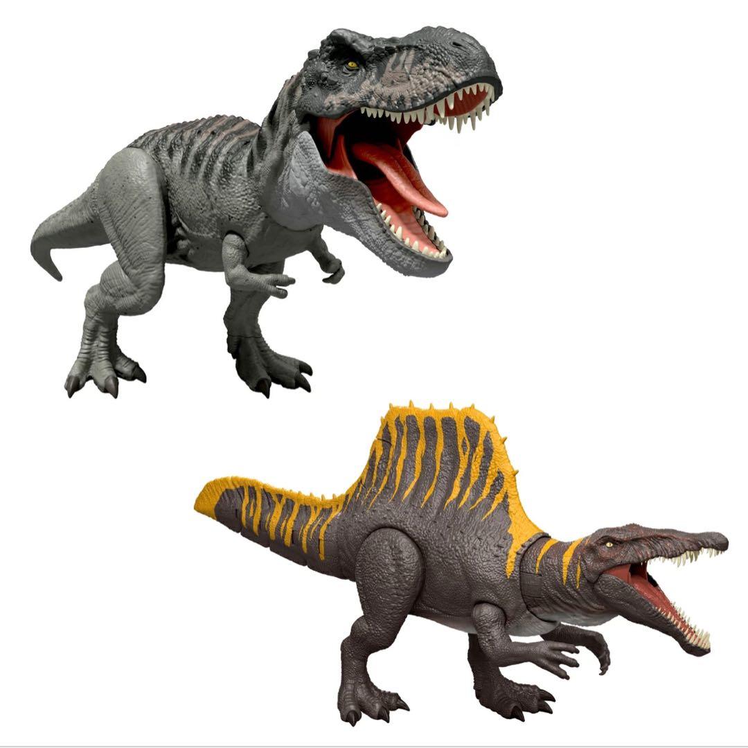マテル ジュラシックワールドひかってほえるT-レックスとほえるスピノサウルス2体 Amazon.co.jp: マテル ジュラシックワールド(JURASSIC WORLD) ひかって