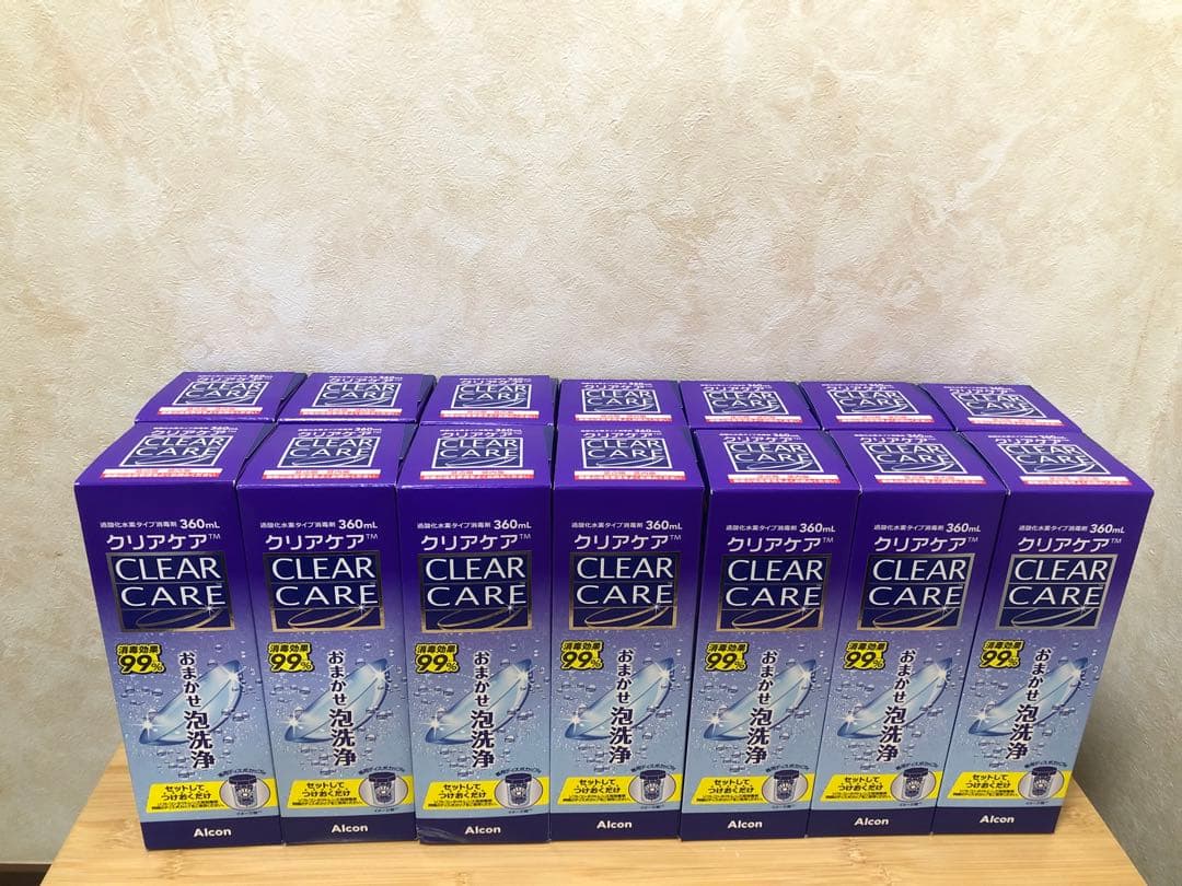アルコン クリアケア 360ml 14 個 Alcon（アルコン） 送料無料 クリアケア 360ml×12本 専用ケース付き
