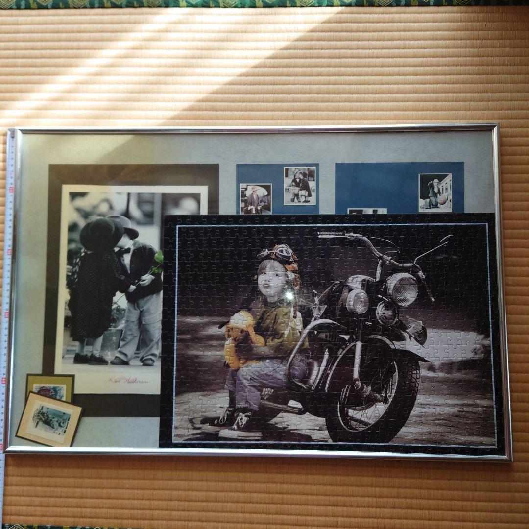 キム・アンダーソン おしゃまなライダーパズル 完成品＆切り抜き