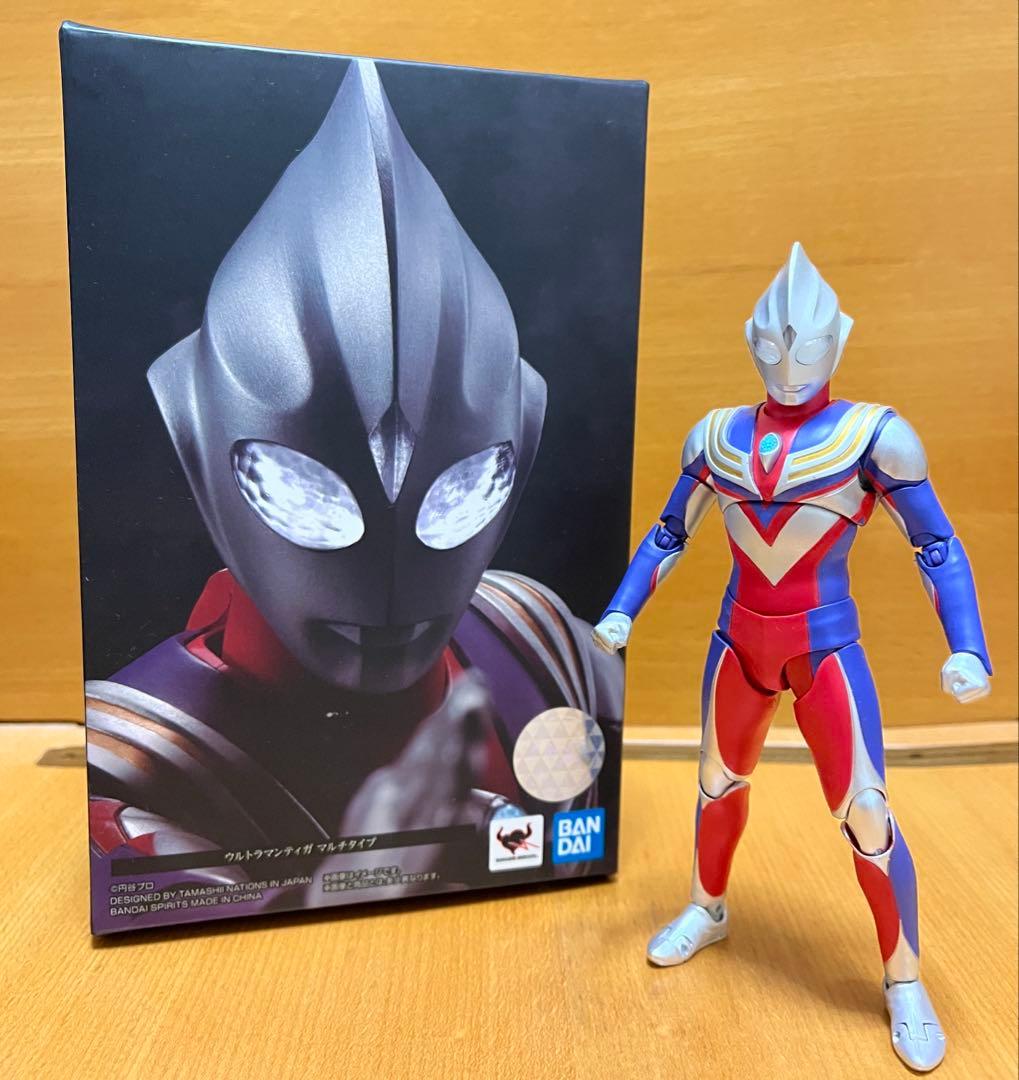 真骨彫　ウルトラマンティガ　マルチタイプ　初回生産版 S.H.Figuarts（真骨彫製法） ウルトラマンティガ マルチタイプ